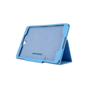 לוח הכיסוי Dustproof טבליות מגן אוטומטי לישון לעמוד מעטפת מקרה מחזיק אביזרים תחליף Samsung כחול