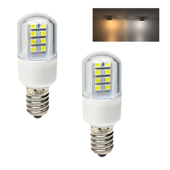 T22 נורת LED E12 E14 2W AC 220V בהיר LED יכול מנורת המקרר טווח ברדס מכונת תפירה מיקרוגל אור