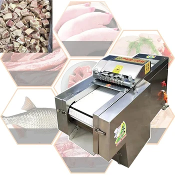 2020 חם SaleCommercial בשר טרי מבצעה הקוביה מכונת חיתוך בשר קוביות חתוך לקוביות מכונת חיתוך