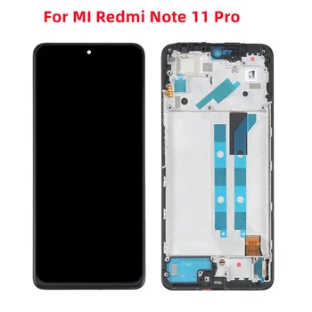 עבור מי Redmi הערה 11 Pro תצוגת LCD מסך מגע מסגרת אביזרים לטלפון