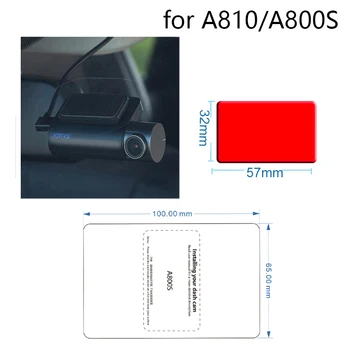 על 70mai Dash Cam A810 A800S 4K אביזר להגדיר סטטי מדבקת 3M צילום סטטי מדבקות מתאים 70mai A810 אביזר