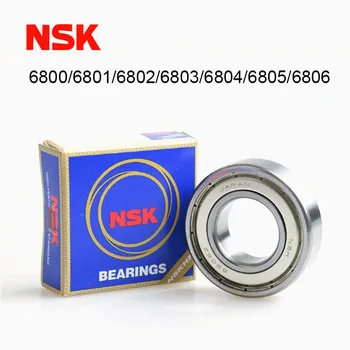 יפן NSK 2/5PCS נושא עמוק גרוב מיסב NSK ABEC-9 6800 6801 6802 6803 6804 6805 6806ZZ DDU המיסב