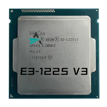 השתמשו Xeon E3-1225 v3 E3 1225v3 E3 1225 v3 3,2 GHz Quad-Core Quad-חוט המעבד 8M 84W LGA 1150