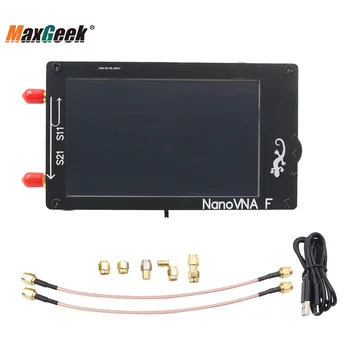 Maxgeek 4.3 אינץ 'LCD, מסך HF VHF UHF VNA וקטור רשת מאבחן ערכת 50KHz-1000MHz 4.3