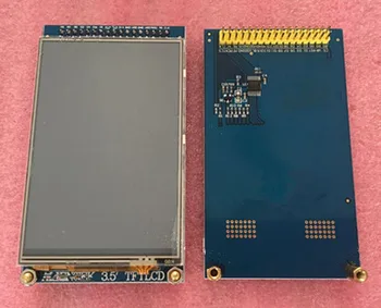 מיקרו-בקרים stm32 3.5 אינץ 34P 65K LCD TFT Resistive מסך מגע מודול NT35310 לנהוג IC 16Bit במקביל ממשק 480*320
