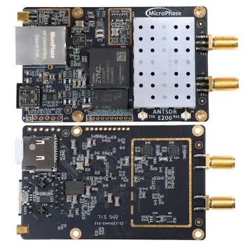 AntSDR E200 – Gigabit Ethernet מחובר SDR עם Xilinx עם רכיב ה-zynq SoC FPGA תומך 70 MHz – 6 GHz טווח (Crowdfunding)