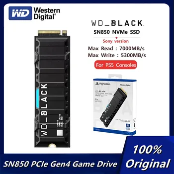 Western Digital WD SN850 2TB 1TB Gen4 NVMe SSD M. 2 2280 את כונן הזיכרון המוצק, משחק כונן Sony הגרסה PS5 קונסולות המקורי