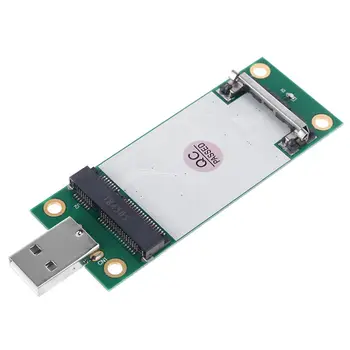 Mini PCI-e Wireless WWAN למתאם USB כרטיס עם חריץ לכרטיס עבור Huawei