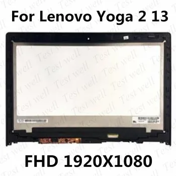 עבור Lenovo Yoga2 13 מגע LCD דיגיטלית מסך הרכבה B133HAN02.0 LP133WF2 SPA1 עבור Lenovo Yoga 2 13 LCD הרכבה 1920X1080