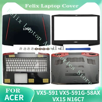 עבור Acer חדש VX5-591 VX5-591G-58AX VX15 N16C7 נייד LCD הכיסוי האחורי/קדמי לוח/דקל כרית/תחתונה כיסוי