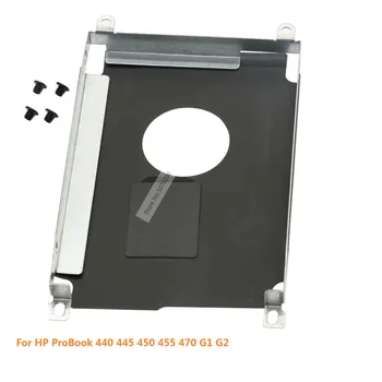 SATA Hard Disk כונן דיסק קשיח SSD הקאדילק מסגרת המגש מתאם תושבת עם ברגים עבור HP Probook 450 440 445 455 470 G1 G2