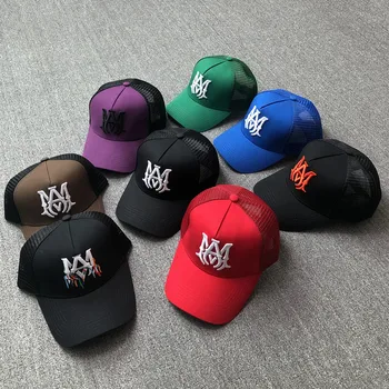 Kanye666 אופנה כובע בייסבול מותג יוקרה 1:1 איכות הטוב ביותר אופנת רחוב מקרית רקמת לוגו רשת לנשימה כובעים לגברים נשים
