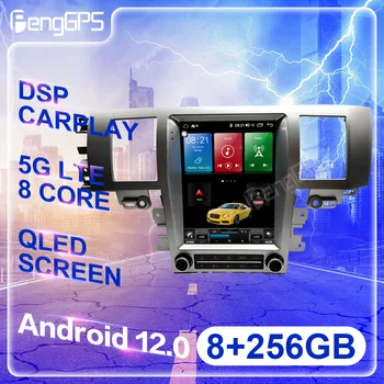RHD אנדרואיד 12.0 עבור יגואר XF 2008-2015 רדיו במכונית 8+256GB נגן מולטימדיה ניווט GPS מסך מגע יחידת הראש DSP Carplay