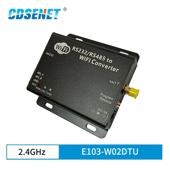 2.4 GHz CC3200 WIFI סטו rf אלחוטי מודול RS232 RS485 טורית CDSENET E103-W02-סטו 2.4 ג ' יגה-הרץ משדר WIFI Server