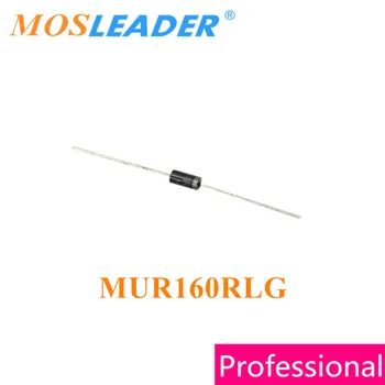 Mosleader MUR160RLG DO41 1000PCS 1A 600V MUR160 לטבול דיודות מתוצרת סין באיכות גבוהה