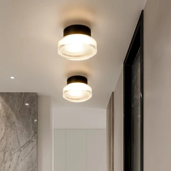 אור תקרת LED קריסטל פמוט קיר Dimmable המיטה אור יהירות אמבטיה קיר האור בסלון,מרפסת,מסדרון,מלתחה