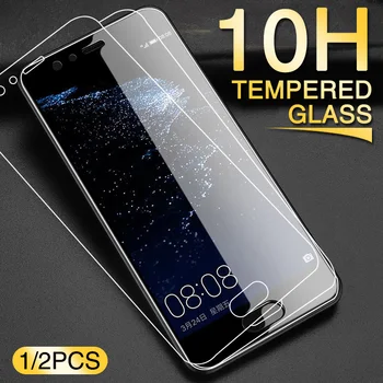 2Pcs זכוכית מחוסמת על Huawei P10 P20 P30 חבר 20 פלוס לייט מגן מסך עבור Hauwei חבר 10 20 P20 PRO מגן זכוכית
