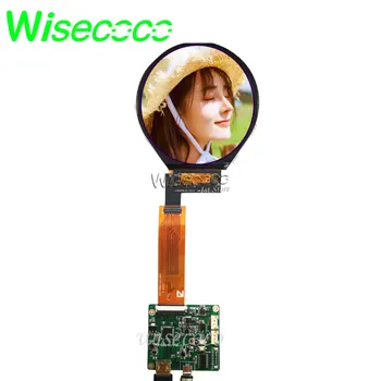 wisecoco 3.4 אינץ עגולה Lcd Tft פנל Ips 800x800 MIPI נהג לוח עגול להציג עבור Raspberry Pi מטר ILI9881C הנהג.
