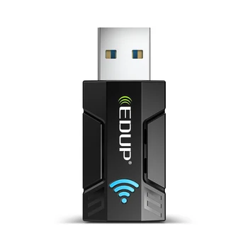 EDUP 1300M USB3.0 כרטיס רשת אלחוטי WiFi מתאם 2.4 G & 5G Dual Band יציב אות מתאם למחשב שולחני מחשב נייד