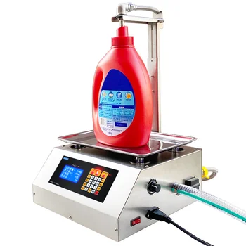 במשקל של סוג אוטומטי נוזל מכונת מילוי 220V/110V צמיגה נוזלי מילוי מכונת CNC כמותית מכונת מילוי