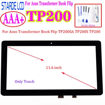 STARDE החלפת מגע Asus Transformer Book Flip TP200SA TP200S TP200 מסך מגע דיגיטלית לוח זכוכית חיישן 11.6