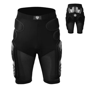 היפ הגנה רכיבה שריון מכנסי מגן כרית מכנסיים קצרים עבור רכיבה על אופנוע הרים אופניים סקי רכיבה על אופניים, החלקה על סנובורד
