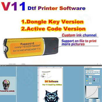 מפעל Cadlink דיגיטלי V11 CADlink 11 ישירה סרט רישיון DTF תוכנת RIP Dongle מפתח עבור Epson 8550 L1800 4900 P7000 P9000