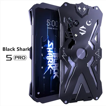 חדש מתכת פלדה MachineryBlack כריש 5 Pro תעופה חזק עבור Xiaomi שחור כריש 5 Pro חזרה CASE כיסוי