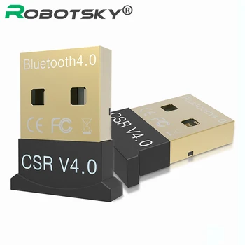 USB Mini Bluetooth V 4.0 מצב כפול Sem Fio Adaptador Bluetooth Dongle אחריות חברתית 4.0 USB 2.0/3.0 Para Windows 10 8 XP Win 7 Vista 32/64