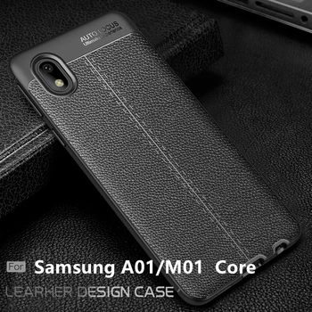 עבור כיסוי Samsung Galaxy A01 הליבה Case For Samsung A01 הליבה Capas על Fundas Samsung M51 M31S A01 M01 הליבה A51 A71 הערה 20 לכסות