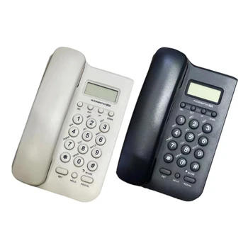 K0AC טלפון הכפתור הגדול לטלפונים קוויים עם שיחה מזוהה עבור המשרד.