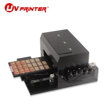 DTG מדפסת UV A3 UV LED משטח הדפסת סיליקון, זכוכית, טקסטיל, עץ פלסטיק בגדי עור הדפסה