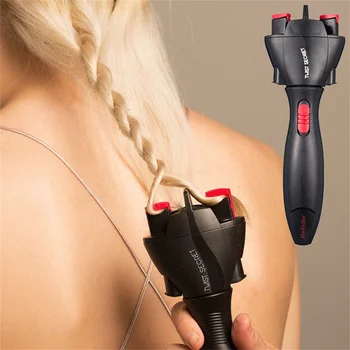חשמלי שיער Braider מכונת DIY אוטומטי קסם פיתול מכונת עיצוב שיער, סטיילינג כלי עבור נשים בנות למתחילים