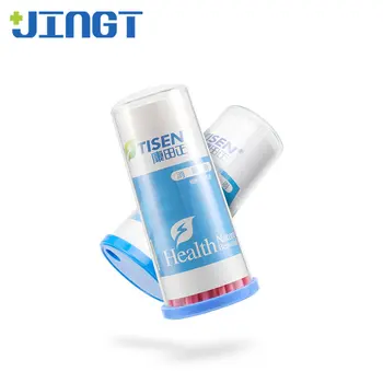 JINGT 100PCS/בקבוק שיניים חומר ציפוי מקל ארוך שיער מברשת לשימוש חד פעמי צבע דבק רפואה חומרים מקלות זיפים
