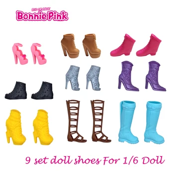 BONNIEPINK 9 להגדיר בובה נעלי 1/6 בובה 11.5 אינץ בובות באיכות גבוהה BJD בובה נעלי אופנה עיצוב בובות BJD