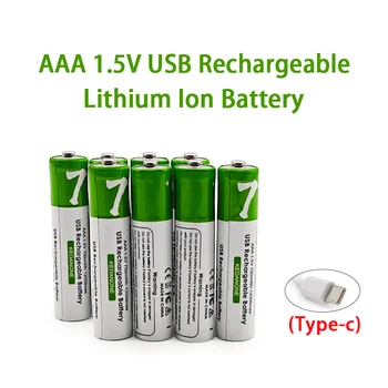2PCS חדש AAA 1.5 V 750mWh ליתיום יון נטענת,שליטה מרחוק עכבר קטן אוהד צעצוע חשמלי Li-ion Battery