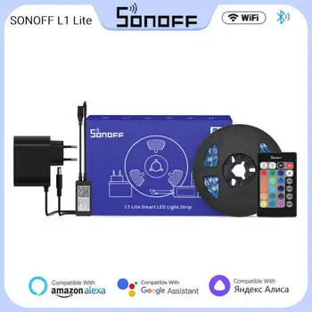 SONOFF L1 לייט Wifi חכם רצועת LED אור 5M Dimmable האיחוד האירופי/ארה 