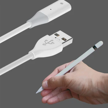כבל טעינה כבל USB A/Type-C כבל USB זכר ונקבה סיומת Plug and Play עם נורית חיווי עבור אפל עיפרון מתאם