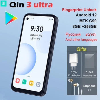 קין 3 Ultra הגירסה העולמית MTK G99 5.02 אינץ 8GB 256GB Wifi Bluetooth 5.2 טביעות אצבע נעילה מסך מגע 720*1520 טלפון אנדרואיד