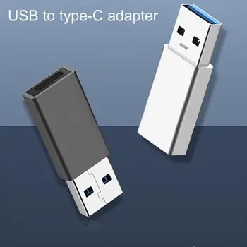 סגסוגת אלומיניום מסוג-C כדי USB3.0 מתאם OTG משטרת טעינה מהירה ממיר עבור מחשב נייד מחשב מתאם אוזניות dropshipping